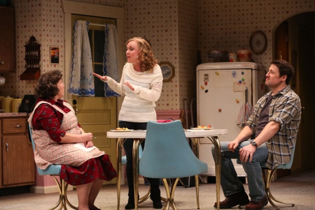 Toni DiBuono, Katharine McLeod and Colin Ryan at 