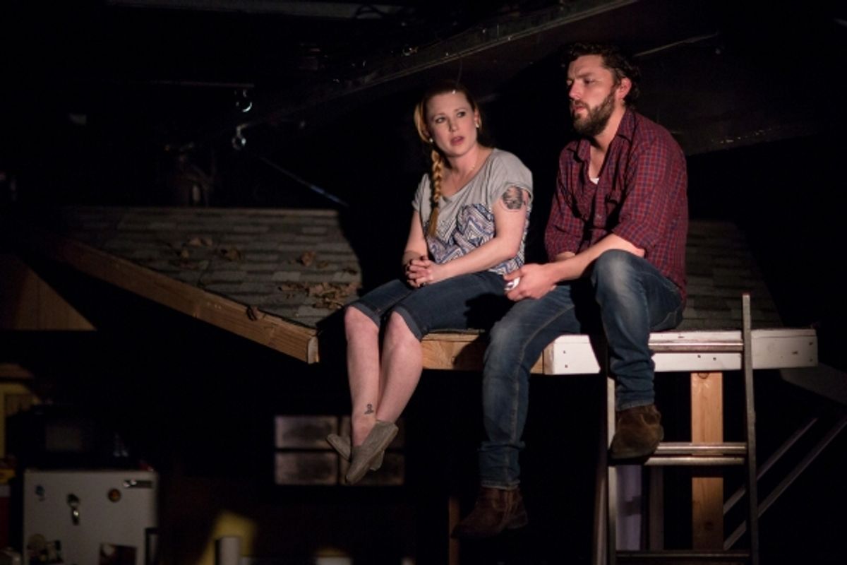 Liz Sharpe and Evan Linder at 