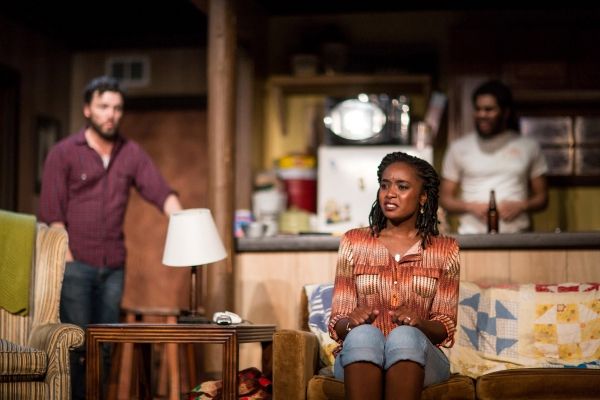 Evan Linder, Kiki Layne and Jeffery Owen Freelon Jr. Photo