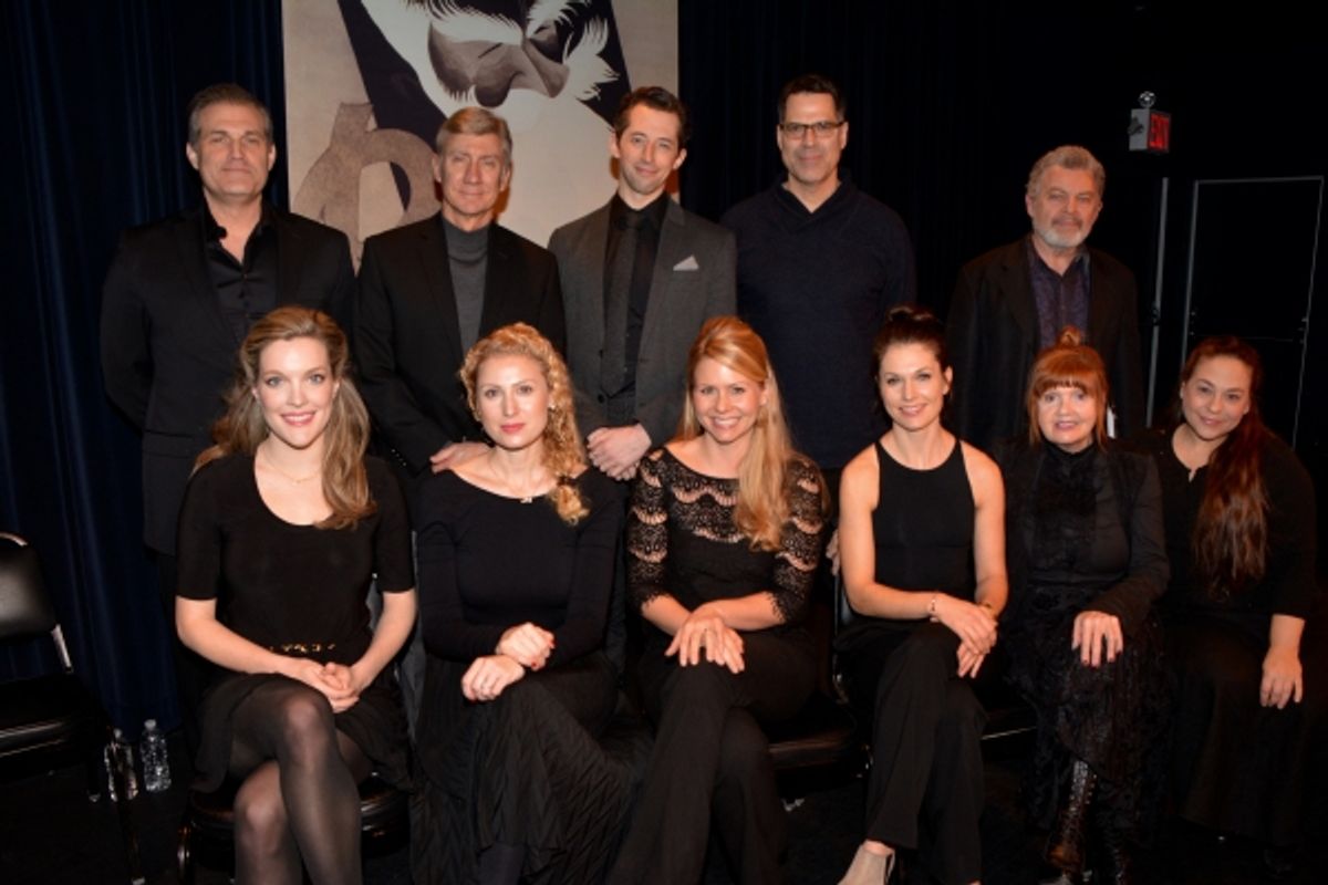 Marc Kudisch, David Garrison, Josh Grisetti, Christopher Innvar, Sam Tsoutsovas, Blair Busbee, Margaret Loesser Robinson, Liv Rooth, Janie Brookshire, Annie Golden and Eve Bianco at 