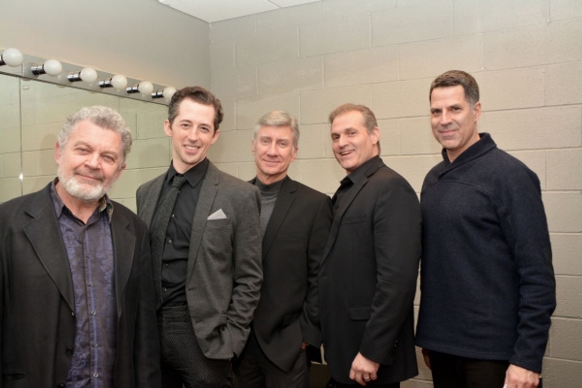 Sam Tsoutsouvas, Josh Grisetti, David Garrison, Marc Kudisch and Christoper Innvar at 