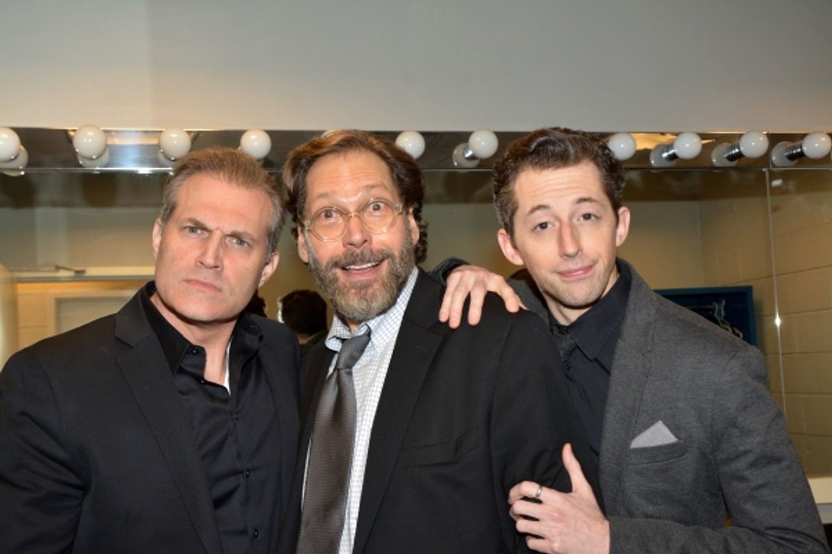 Marc Kudisch, David Staller and Josh Grisetti at 