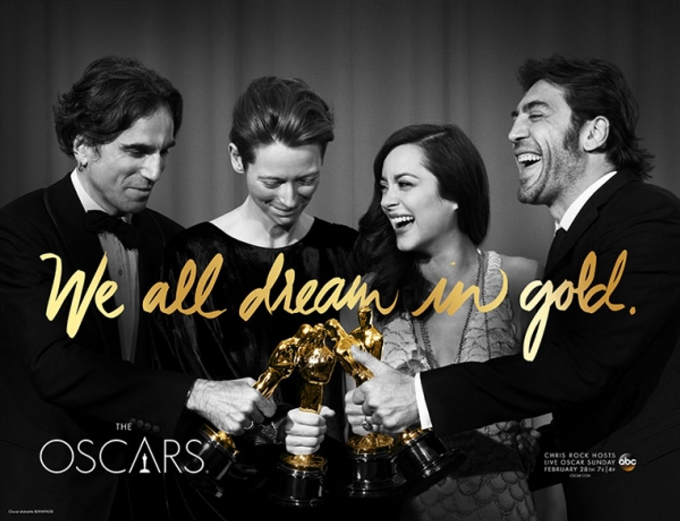 Photo Flash: Meryl Streep & More Appear in New 'We All Dream in Gold' OSCAR Key Art Photo Flash: Meryl Streep & More Appear in New 'We All Dream in Gold' OSCAR Key Art Image