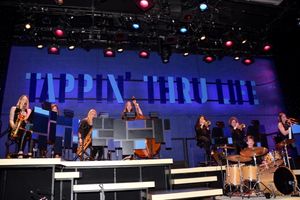 The Diva Jazz Orchestra that includes-Sherrie Maricle (Musical Director), Liesl Whitaker, Jami Dauber, Sara Jacobin, Alexa Taratino, Roxy Cross, Lauren Sevian, Jackie Warren and Amy Shook @ BroadwayWorld The Diva Jazz Orchestra that includes-Sherrie Maricle (Musical Director), Liesl Whita Photo