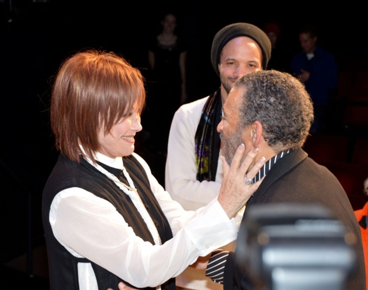 Michelle Lee, Savion Glover and Maurice Hines at 