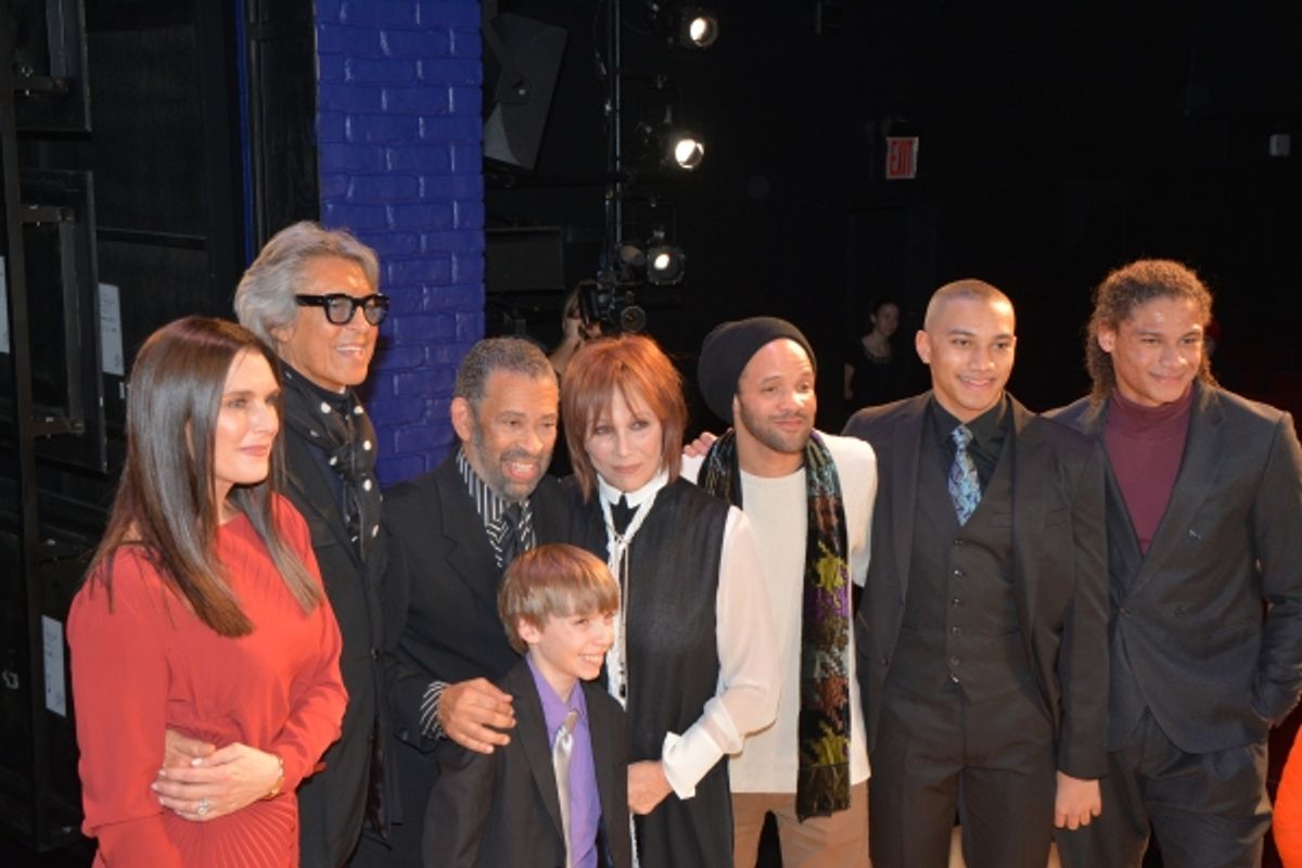 Brooke Shields, Tommy Tune, Maurice Hines, Luke Spring, Michele Lee, Savion Glover, John Manzari and Leo Manzari at 