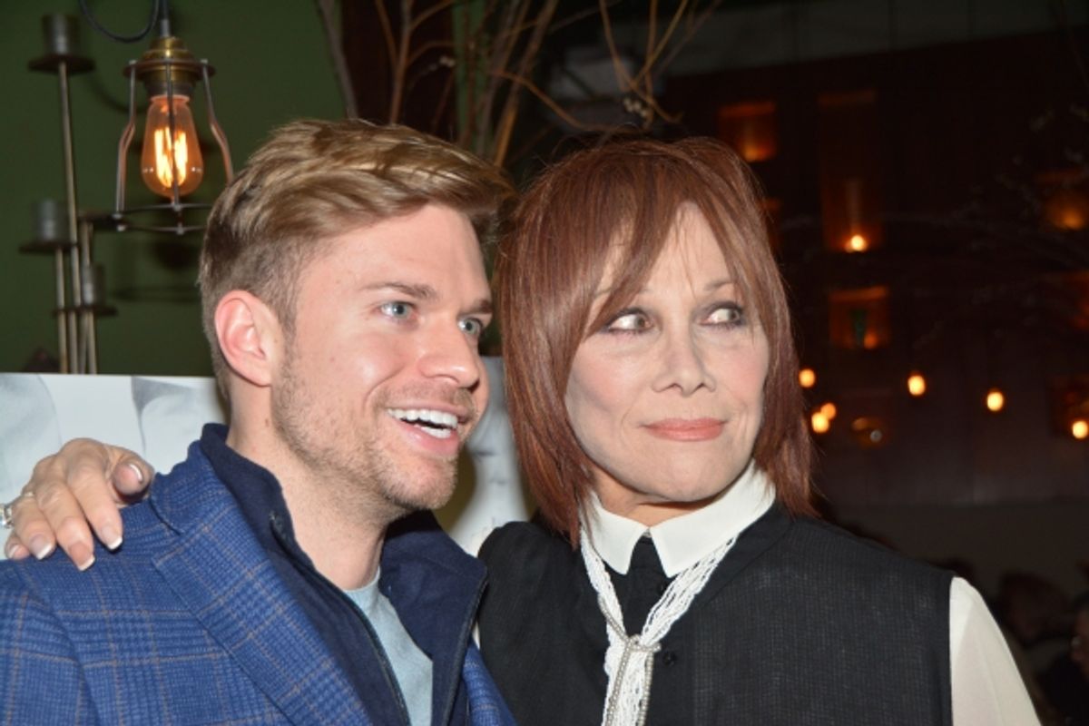 Hunter Ryan Herdlicka and Michele Lee at 