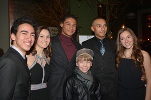 Dario Natarelli, Julia Ruth, John Manzari, Luke Spring, John Manzari and Delvin Ruth Photo