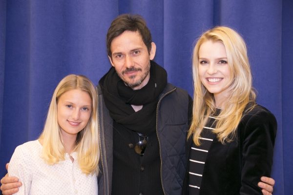 Lilly Englert, Christian Camargo and Gia Crovatin Photo
