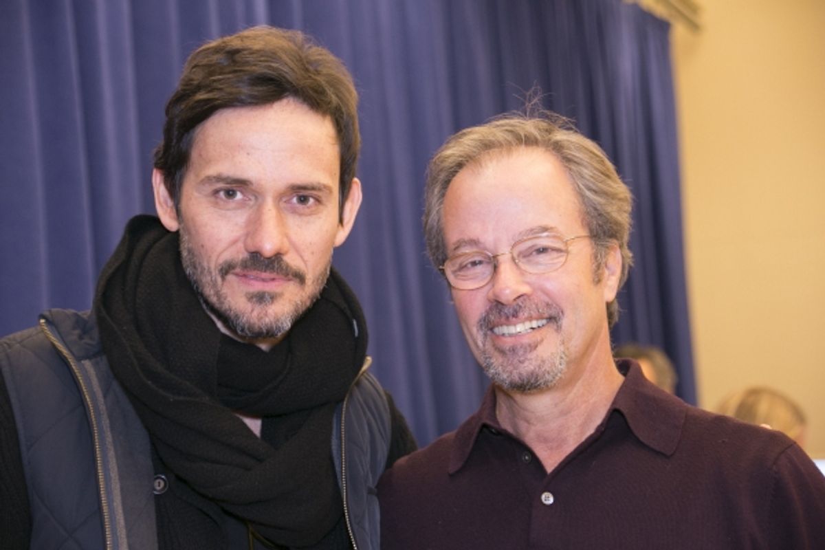 Christian Camargo and Philip Casnoff at 