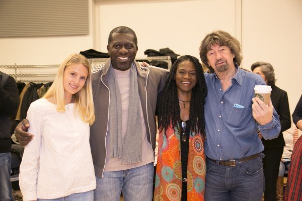 Lilly Englert, Ka Adjepong, Patrice Johnson Chevannes and Trevor Nunn Photo