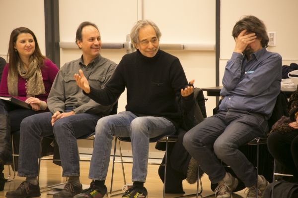 Illana Stein, Jonathan Kalb, Jeffrey Horowitz and Trevor Nunn Photo