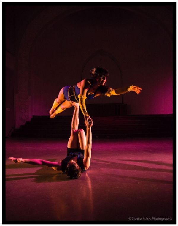 Christopher Knowlton and Silvita Diaz Brown. Full Circle Festival, March 2015. Photog Photo