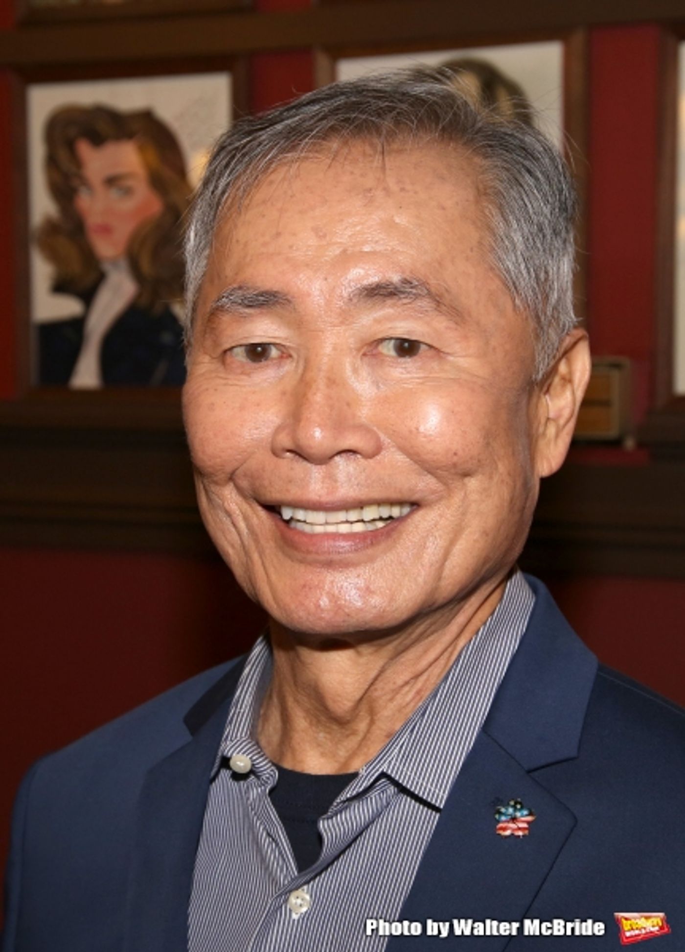 Photo Coverage: George Takei Celebrates His New Sardi's Portrait with His ALLEGIANCE Cast! Image