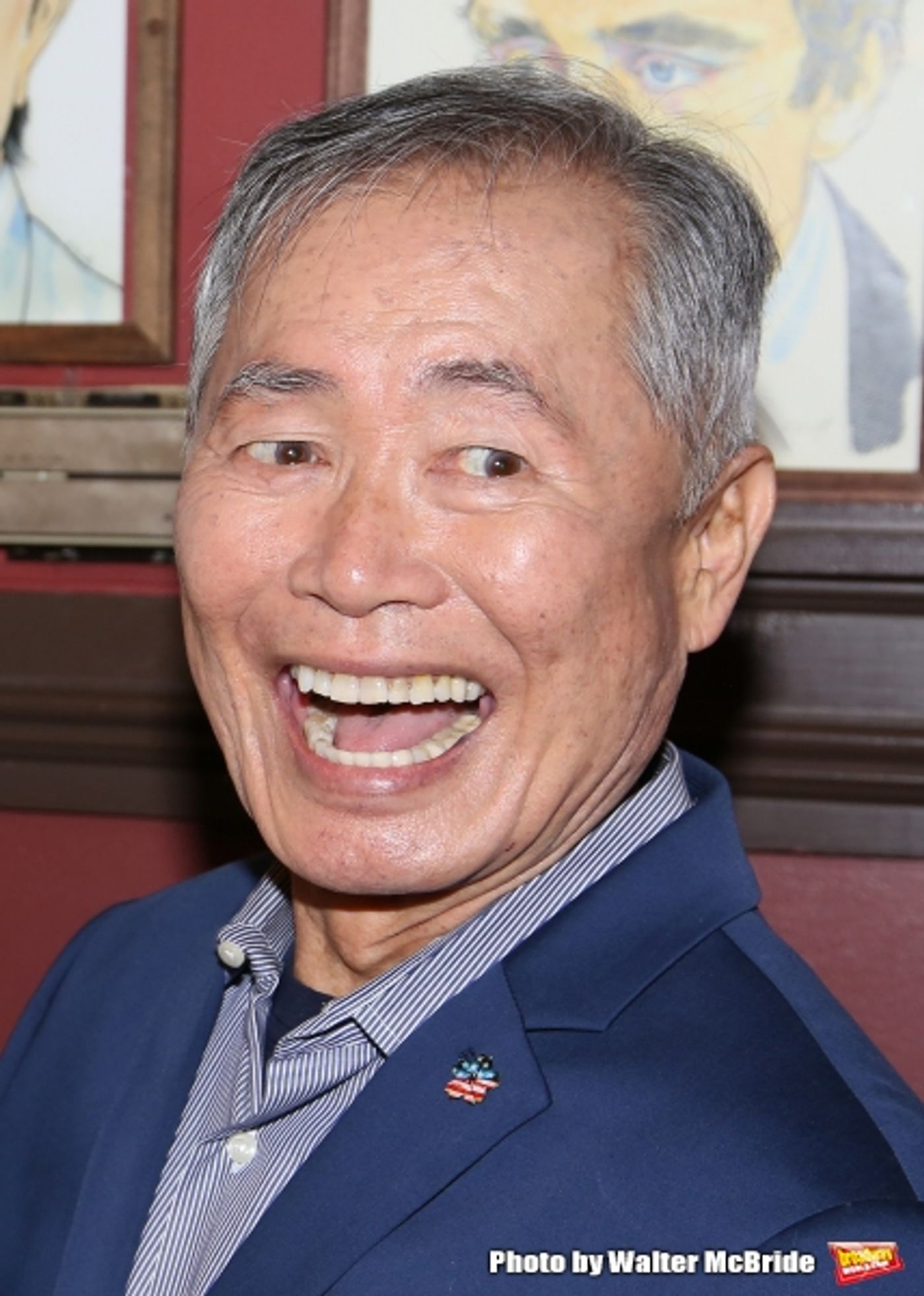 Photo Coverage: George Takei Celebrates His New Sardi's Portrait with His ALLEGIANCE Cast! Image