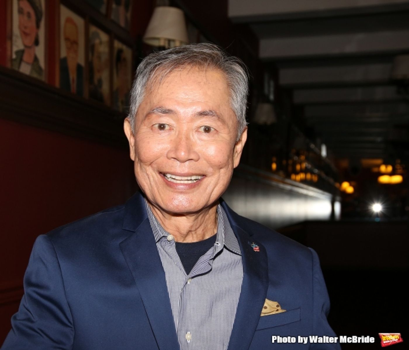 Photo Coverage: George Takei Celebrates His New Sardi's Portrait with His ALLEGIANCE Cast! Image