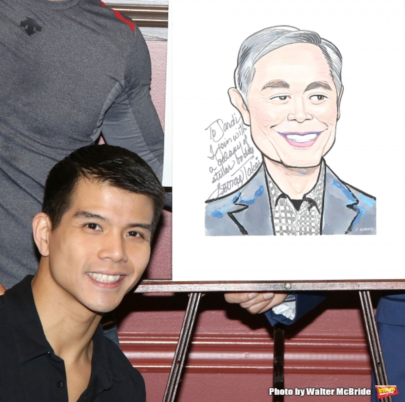 Photo Coverage: George Takei Celebrates His New Sardi's Portrait with His ALLEGIANCE Cast! Image