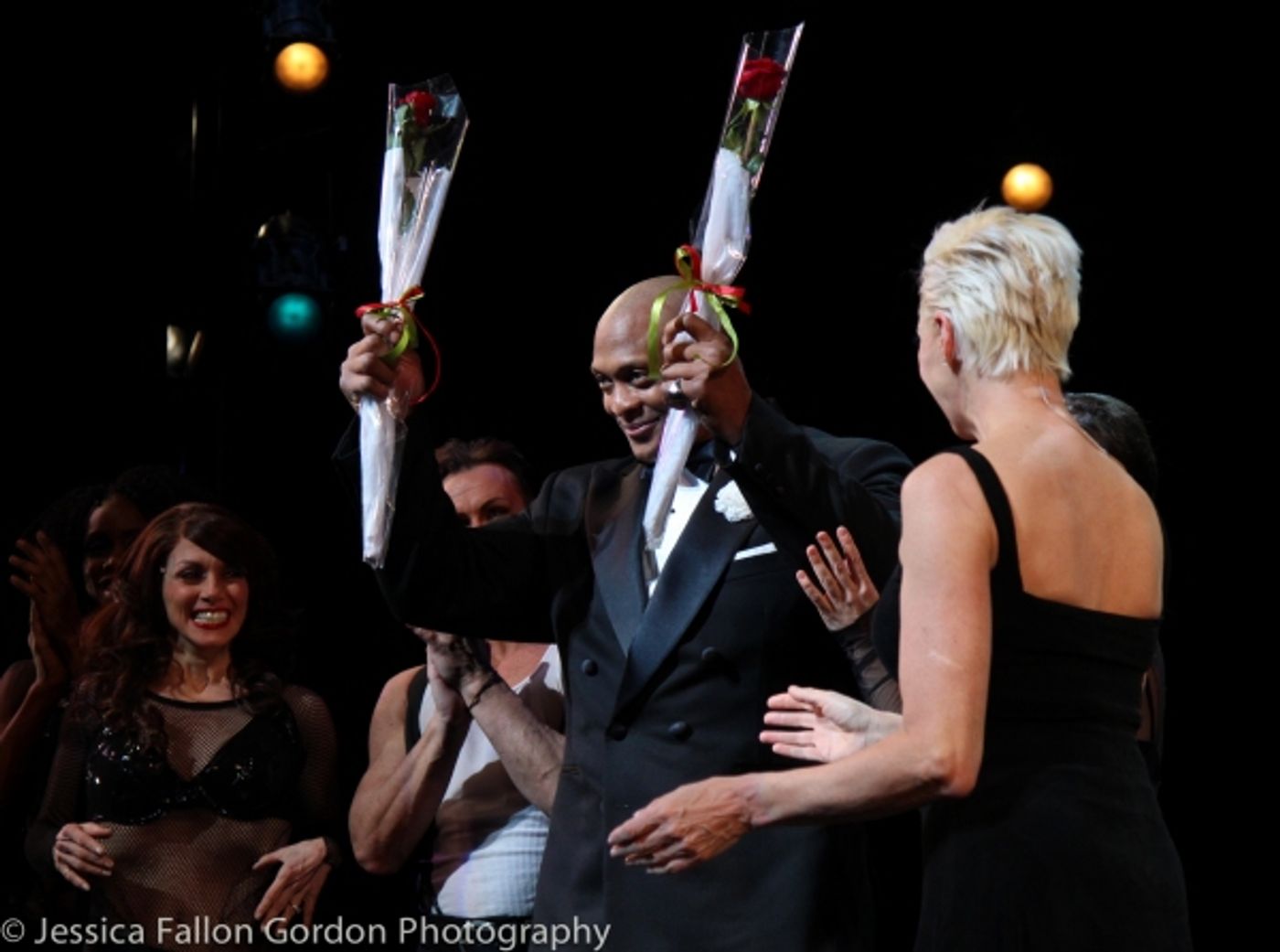 Photo Coverage: Heisman Winner Eddie George Takes First Broadway Bows in CHICAGO! Image