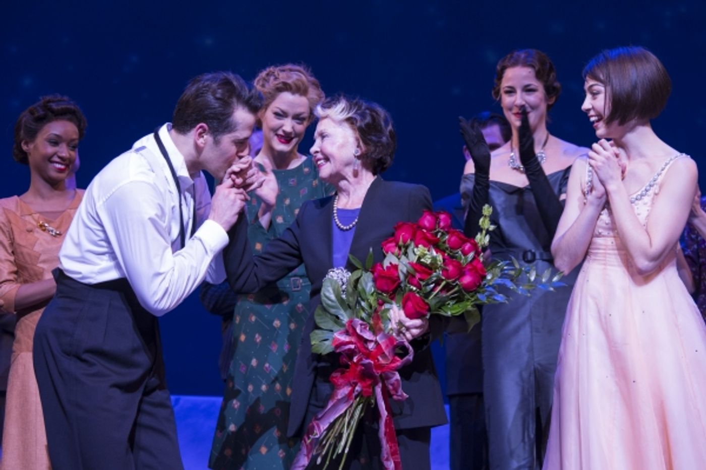Photo Coverage: Original AN AMERICAN IN PARIS Star Leslie Caron Takes a Broadway Bow! Image