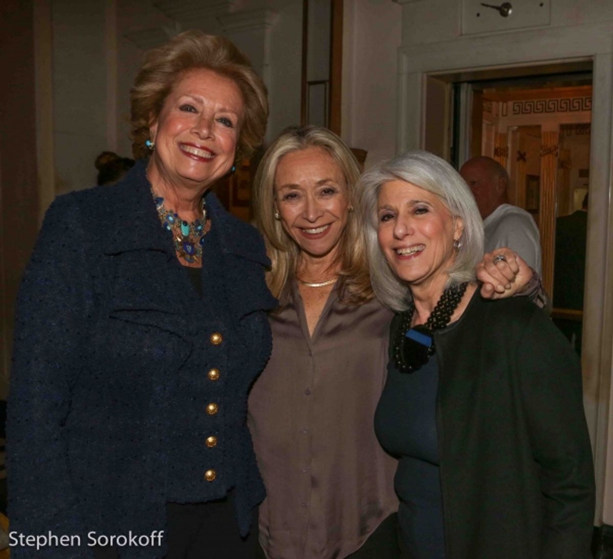 Lady Jane Rothchild, Eda Sorokoff, Jamie deRoy at 