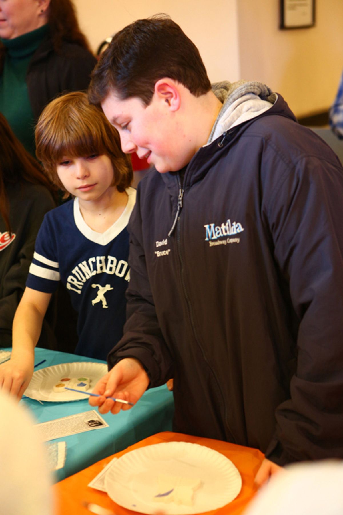 Noah Baird, David Rosenthal (Matilda) at 