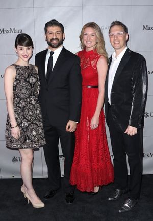 Katie Huff Arison, Tony Yazbeck, Sarah Arison and Jerome Begin Photo