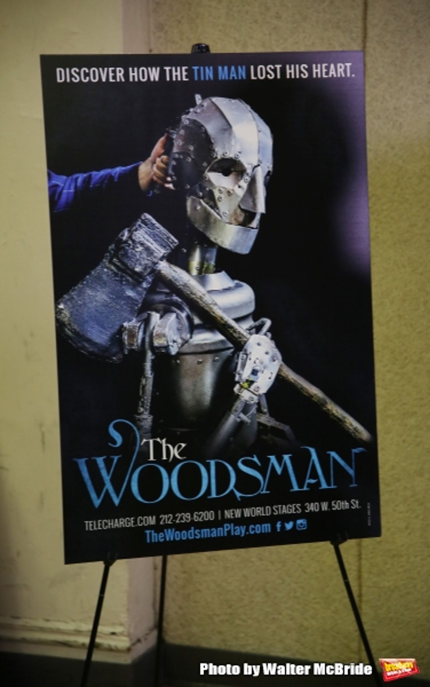 Photo Coverage: Cast of Off-Broadway's THE WOODSMAN Meets the Press  Image