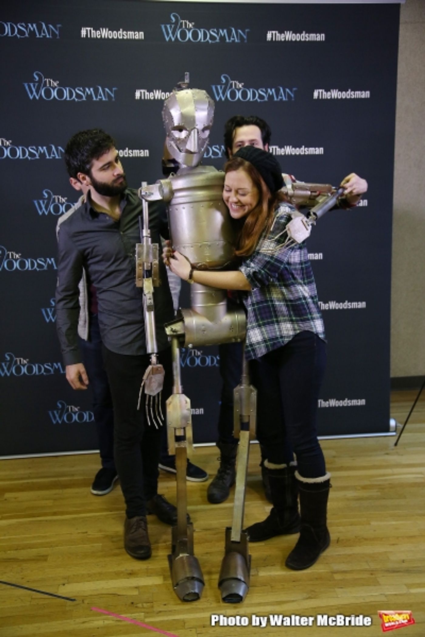 Photo Coverage: Cast of Off-Broadway's THE WOODSMAN Meets the Press  Image