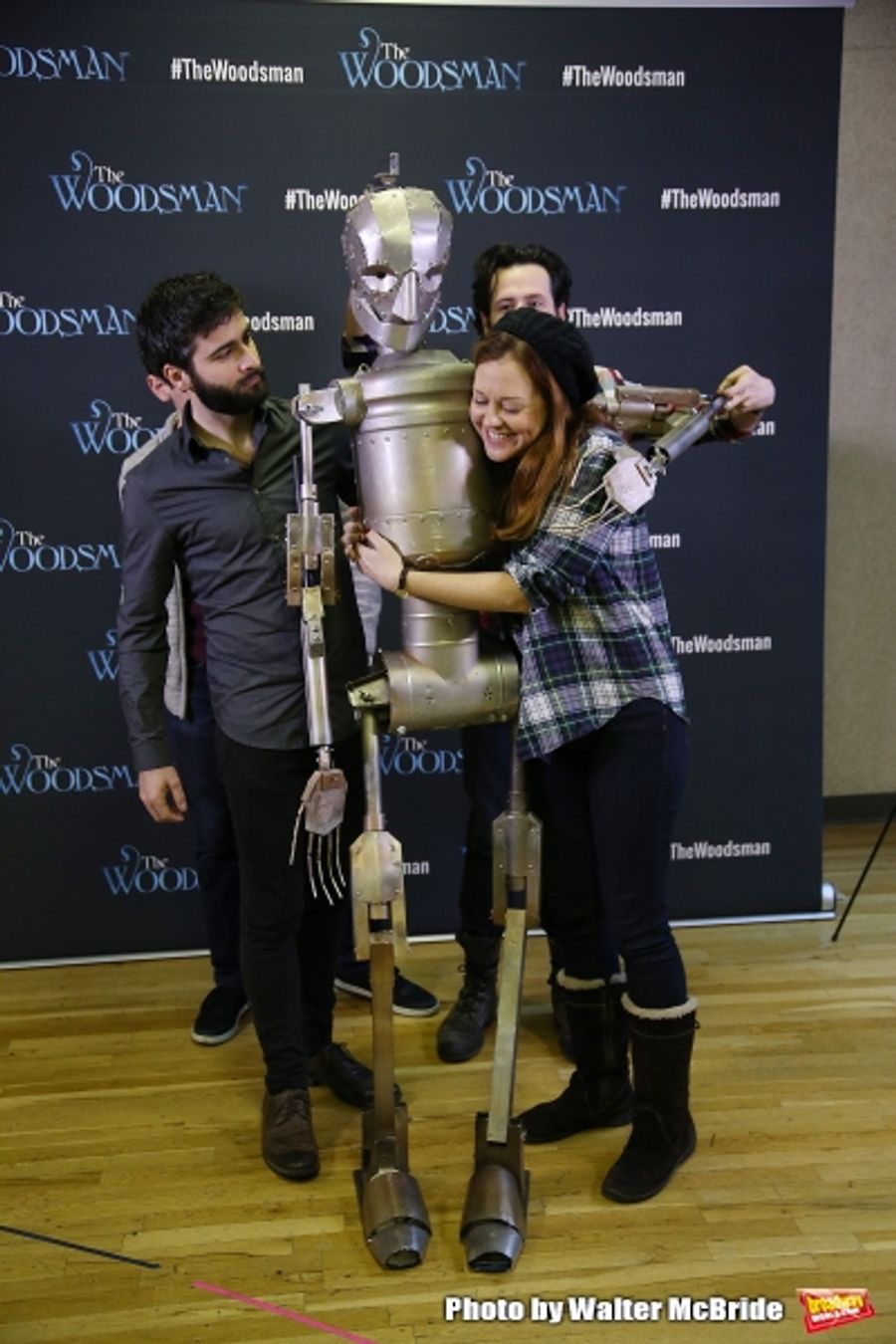Photo Coverage: Cast of Off-Broadway's THE WOODSMAN Meets the Press Image