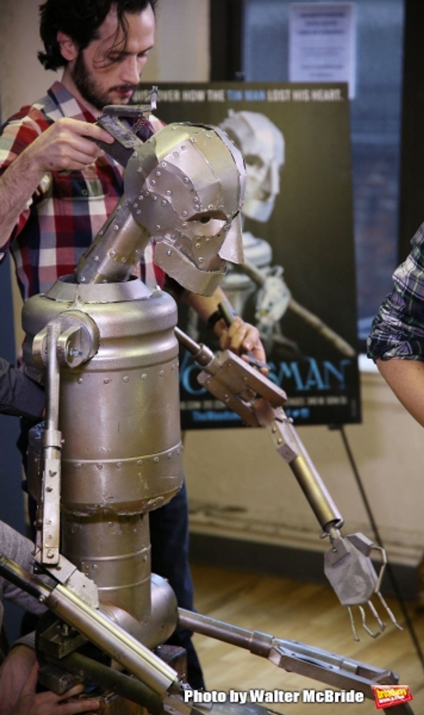 Photo Coverage: Cast of Off-Broadway's THE WOODSMAN Meets the Press  Image