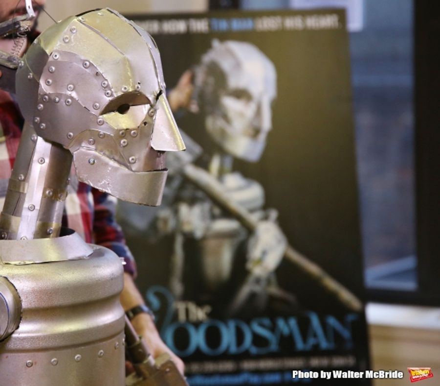 Photo Coverage: Cast of Off-Broadway's THE WOODSMAN Meets the Press Image