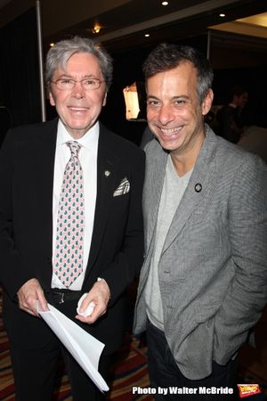 Brian Bedford & Joe Mantello attending the 65th Annual Tony Awards Meet The Nominees  Photo