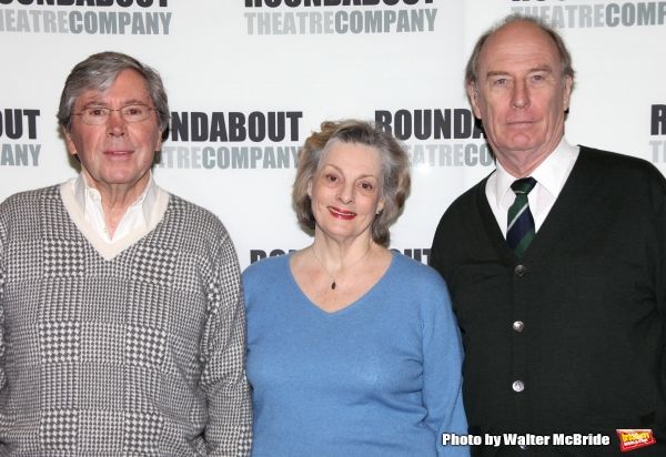 Brian Bedford & Dana Ivey & Paxton Whitehead.attends the Meet & Greet the cast of the Photo
