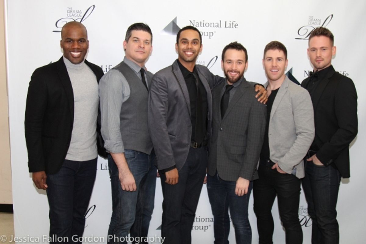 The Broadway Boys: Jamarice Daughtry, Mike Backes, Jesse Nager, Gabe Violett, Jesse Johnson and Stephen Michael Kane at 