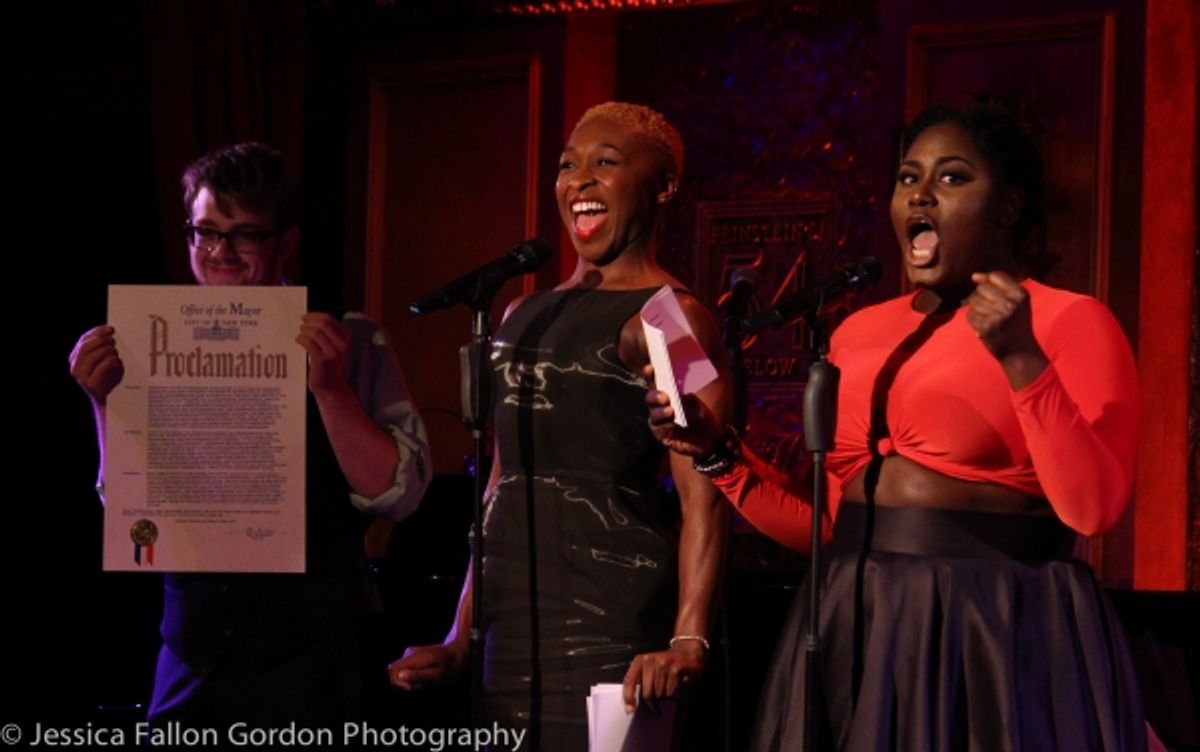 Cynthia Erivo and Danielle Brooks at 