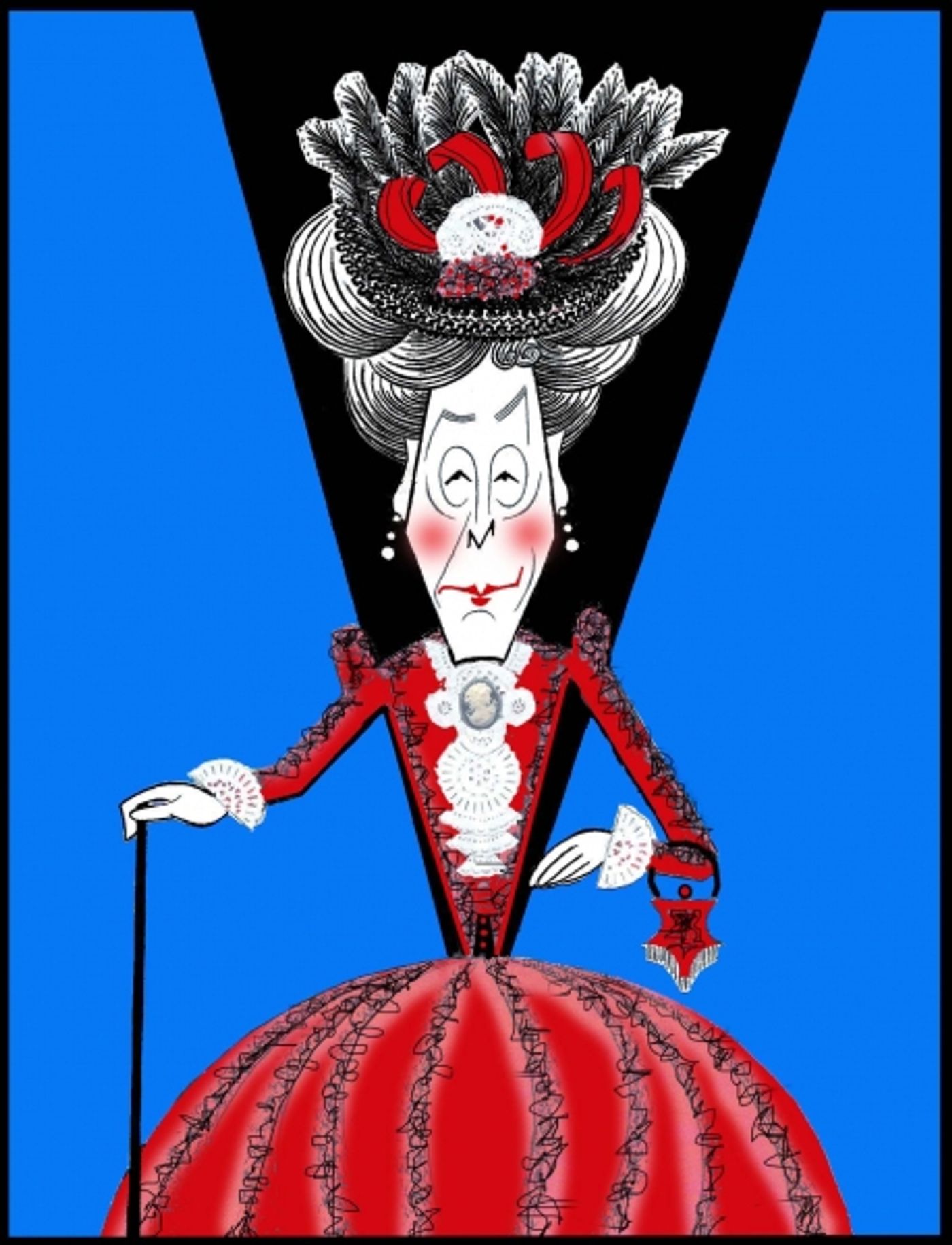 Photo Flash Exclusive: Artist Ken Fallin Remembers Brian Bedford with Portrait Photo Flash Exclusive: Artist Ken Fallin Remembers Brian Bedford with Portrait Image