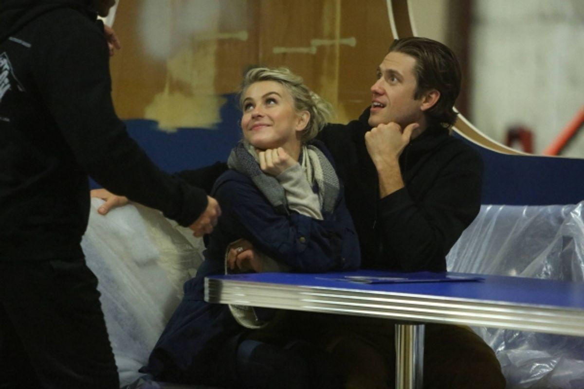 Julianne Hough, Aaron Tveit at 