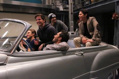 Aaron Tveit, Andrew Call, Carlos Pena Vega, Jordan Fisher, David Del Rio Photo