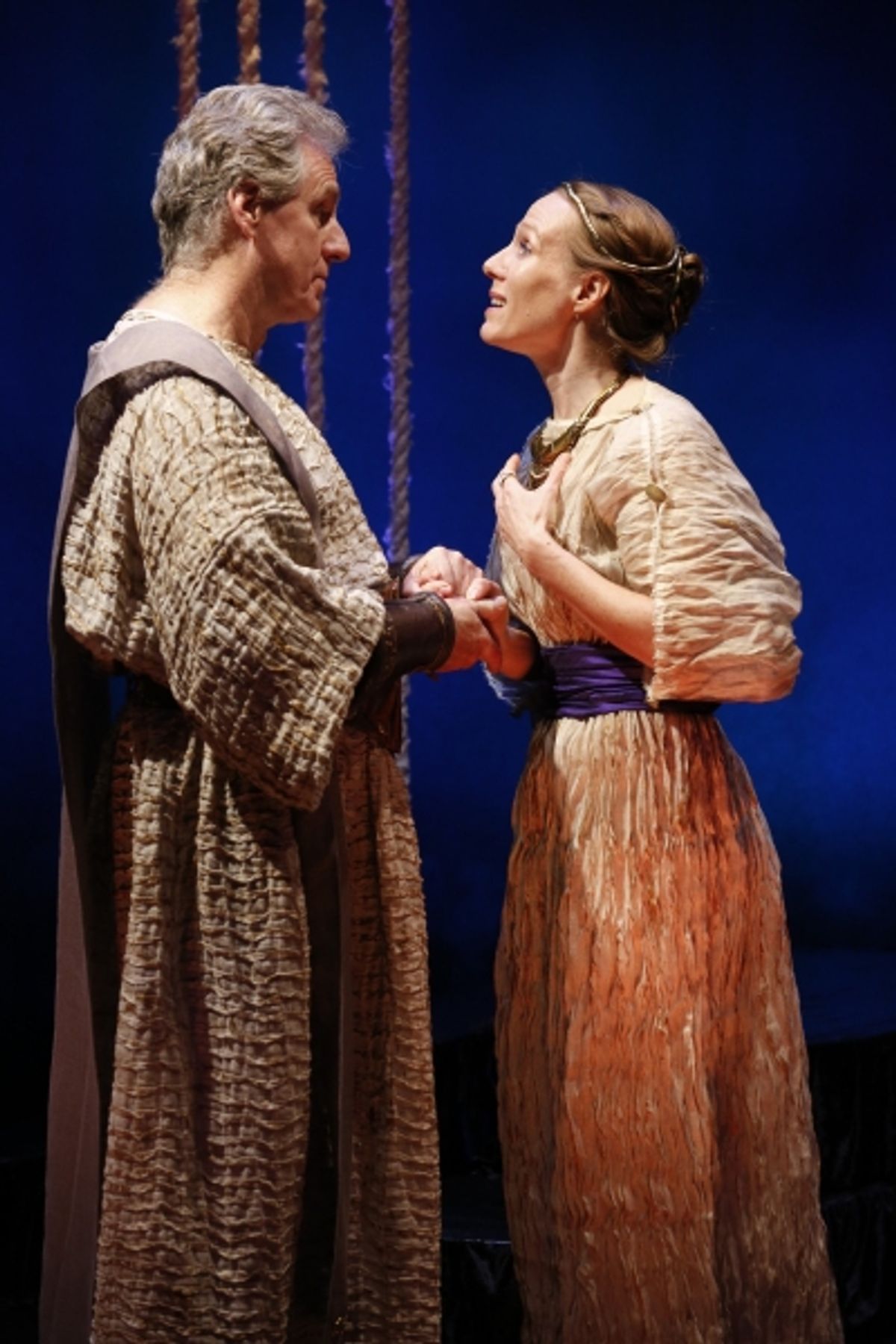 Paul O''Brien as Creon and Winsome Brown as Eurydice at 