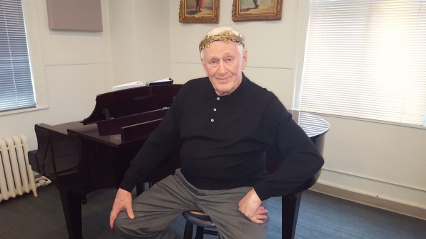 Photo Flash: In Rehearsal with Len Cariou for BROADWAY AND THE BARD Off-Broadway  Image