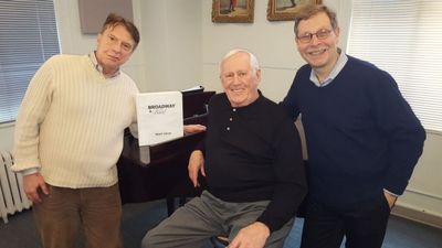 Mark Janas, Len Cariou, Barry Kleinbort Photo
