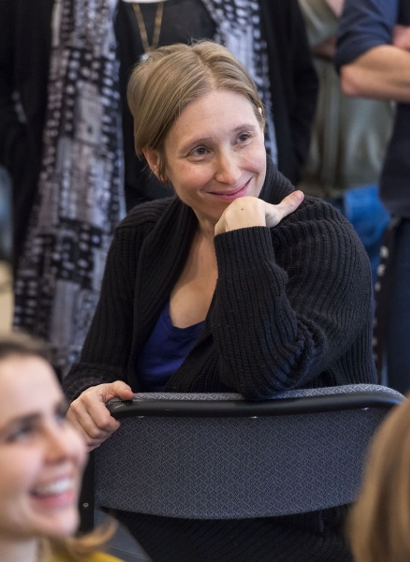 Photo Flash: Sneak Peek at Sharon Lawrence, Mae Whitman and More in Rehearsal for THE MYSTERY OF LOVE & SEX at the Taper  Image