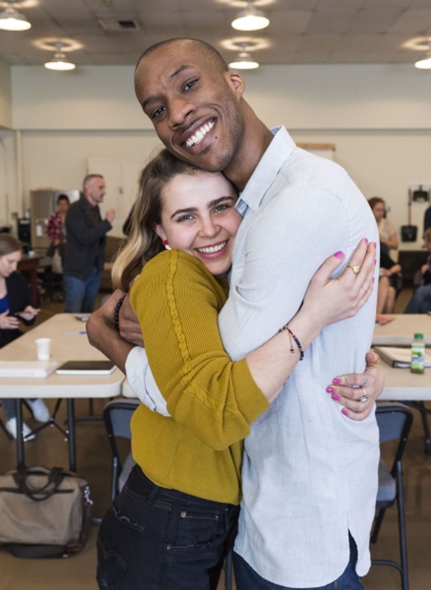 Photo Flash: Sneak Peek at Sharon Lawrence, Mae Whitman and More in Rehearsal for THE MYSTERY OF LOVE & SEX at the Taper  Image