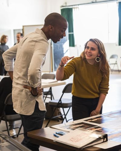 York Walker and Mae Whitman Photo