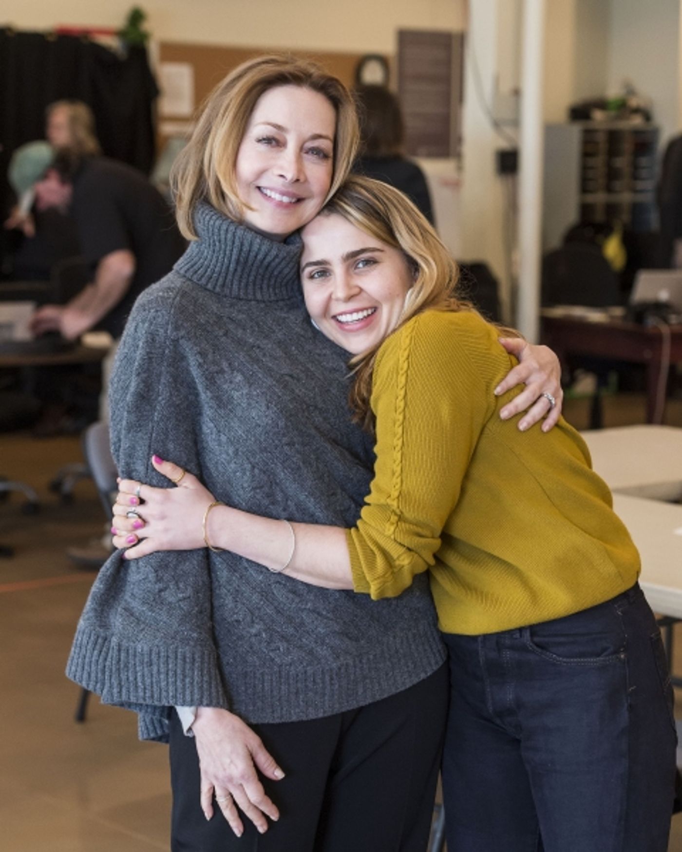 Photo Flash: Sneak Peek at Sharon Lawrence, Mae Whitman and More in Rehearsal for THE MYSTERY OF LOVE & SEX at the Taper  Image