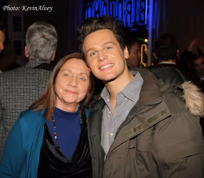Dale Soules and Jonathan Groff Photo