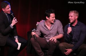 Frank DiLella, Jonathan Groff and Russell Tovey @ BroadwayWorld Frank DiLella, Jonathan Groff and Russell Tovey Photo