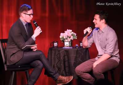 Frank DiLella and Jonathan Groff Photo