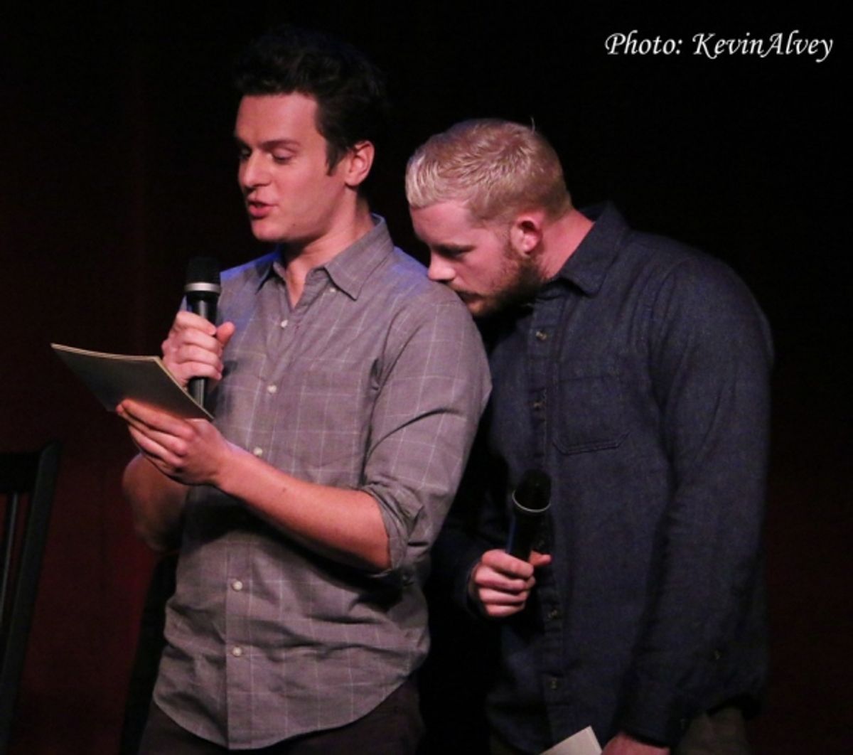 Jonathan Groff and Russell Tovey at 