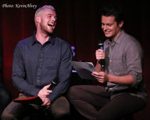Jonathan Groff and Russell Tovey @ BroadwayWorld Jonathan Groff and Russell Tovey Photo
